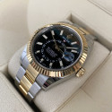 Rolex Skydweller Black Dial Gold and Steel like NEW 2020