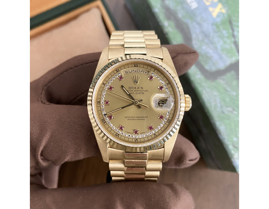 Rolex Daydate 36mm 18238 Rare Dial