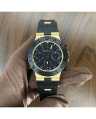 Bulgari Diagono Scuba SC38G 18K Gold Like New