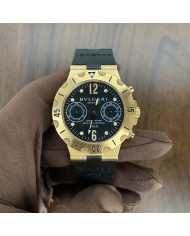 Bulgari Diagono Chrono 18K Gold Like New