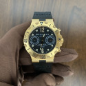 Bulgari Diagono Scuba SC38G 18K Gold Like New
