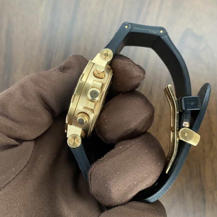 Bulgari Diagono Scuba SC38G 18K Gold Like New