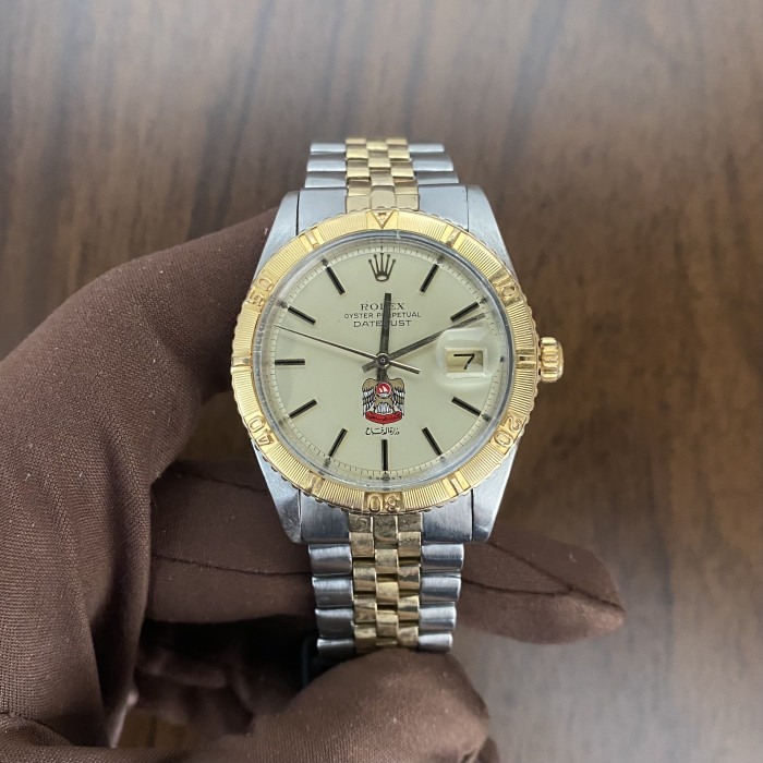 Rolex Datejust Turn-O-Graph 1625 Thunderbird "Hawk Of Quraish" Jubilee