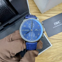 IWC Cronograph Portuguese Blue Dial IW371606