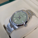 Rolex Oyster Perpetual 34mm Pistachio Green Dial
