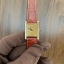 Cartier Tank Vermeil Trinity Dial  925 Plated Silver
