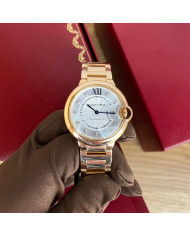 Cartier Tank Vermeil Trinity Dial  925 Plated Silver