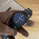 Bvlgari Carbon Gold BB40CL Blu Dial Rose Gold index with box