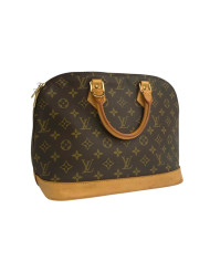 Louis Vuitton Monogram Petite Boite Chapeau M43514 Brown