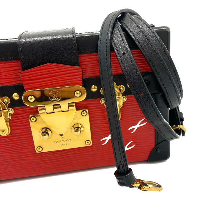 Louis Vuitton Epi Petite Mull M54651 RedxBlack