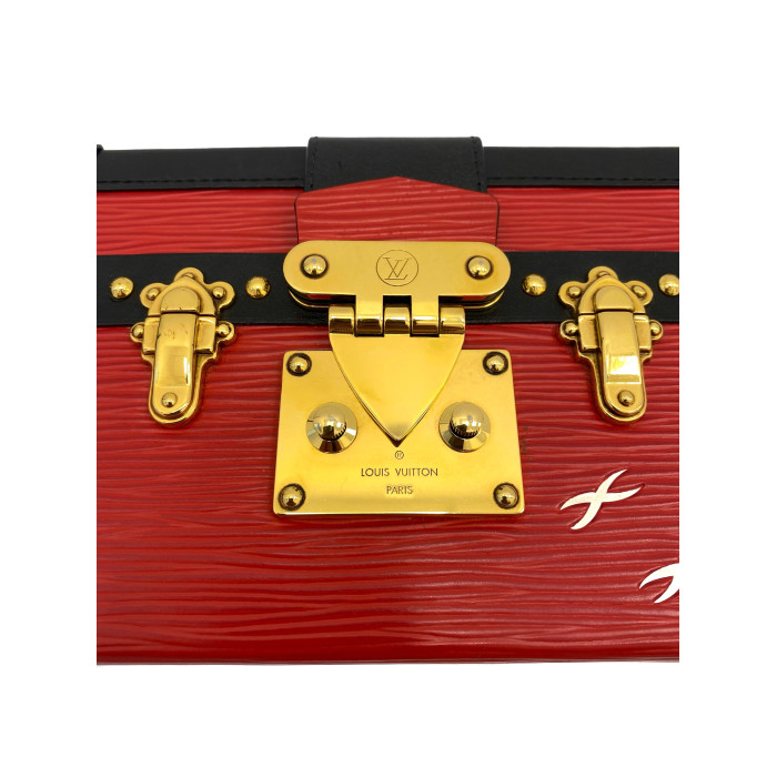 Louis Vuitton Epi Petite Mull M54651 RedxBlack