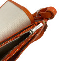 Goyard Pochette Plume leather Shoulder bag Orange