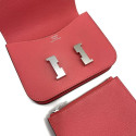 Hermes Constance Slim Evercolor Wallet Rose Azalee W 2024