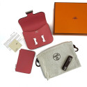 Hermes Constance Slim Evercolor Wallet Rose Azalee W 2024