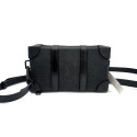 Louis Vuitton Taurillon Monogram soft trunk wallet M80224 Black