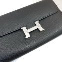 Hermes Constance Long Togo Veau Epsom Black Silver Metal Fittings Z 2021