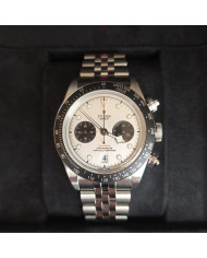 Tudor chrono Prince Date Oysterdate by Rolex Dial Panda White 79260 Perfect Condition