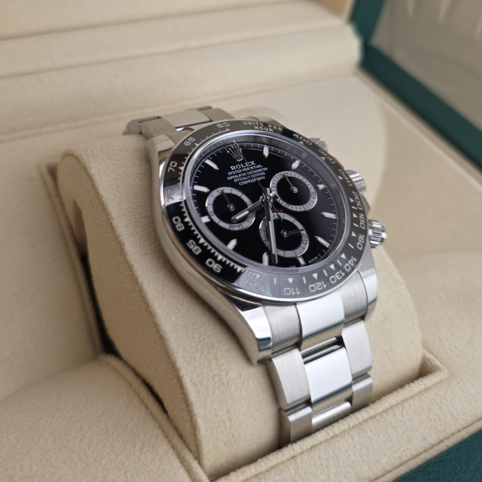 Rolex Cosmograph Daytona, 126500LN-0002, Nuovo 2024 Full Set