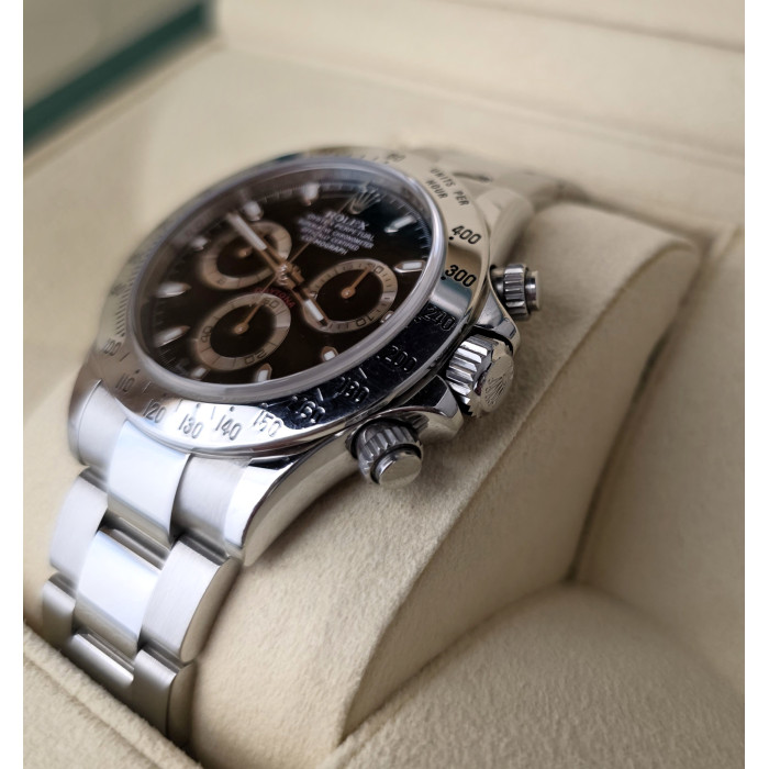 Rolex Daytona Black Cromalight 116520 Like new 2015 serviced in 2020 Full Set