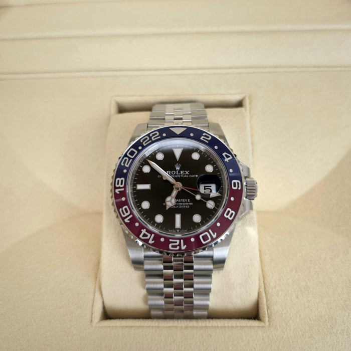 Rolex Gmt Master II Jublee Pepsi Brand New 2023 Full Set