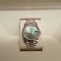 Rolex Day-Date Green Olive 228235 Like New 2019 Italy card Full set