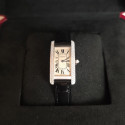Cartier Tank Américaine 2489 White Gold Dial Like New Service 2026