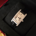 Cartier Tank Américaine 2489 White Gold Dial Like New Service 2026