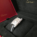 Cartier Tank Américaine 2489 White Gold Dial Like New Service 2026