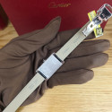 Cartier Tank Américaine 2489 White Gold Dial Like New Service 2026