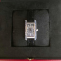Cartier Tank Américaine WB705051 Blu Dial Blue Sapphires Like New