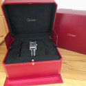 Cartier Tank Américaine WB705051 Blu Dial Blue Sapphires Like New