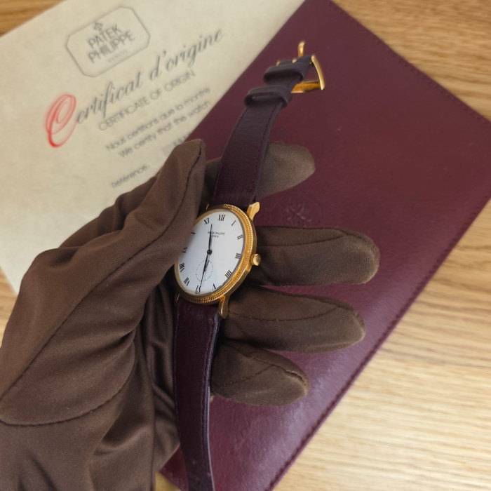 Patek Philippe Calatrava 3919 Like New 1989 Full Set