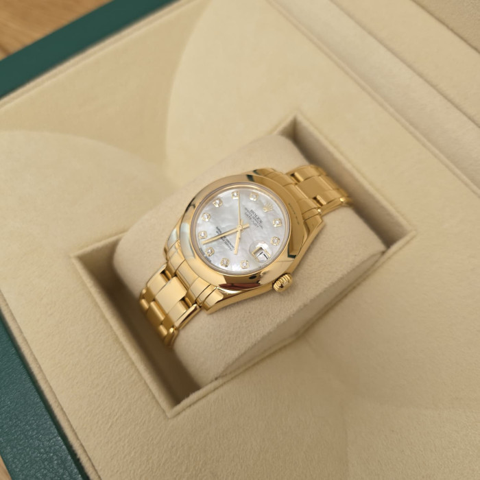 Datejust 31 Pearlmaster 81208 Like New 2015 Full Set