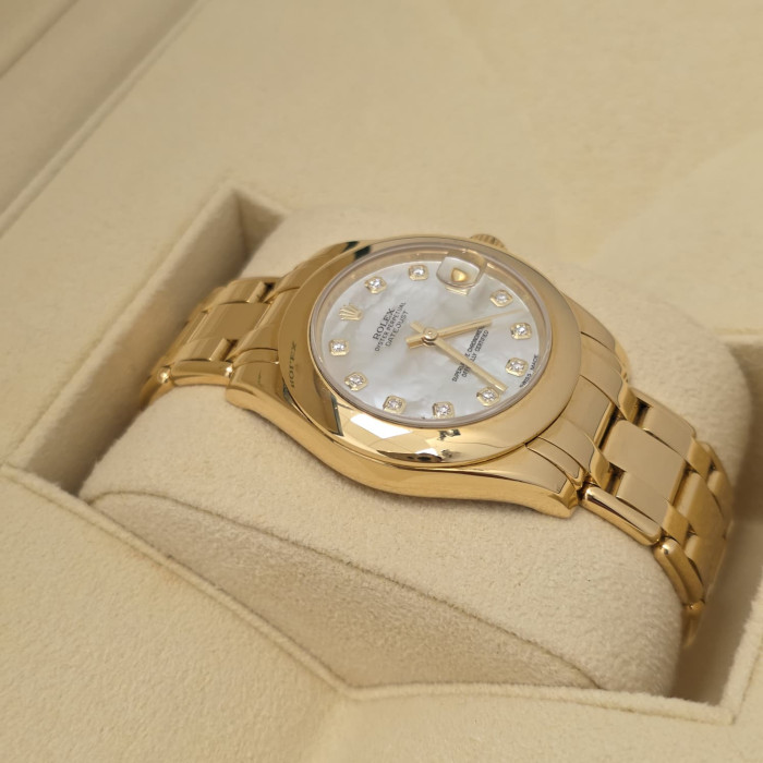 Datejust 31 Pearlmaster 81208 Like New 2015 Full Set