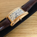 Cartier Tank Americaine XL 2927 Rose Gold Silver Dial Automatic Like New 2011Full Set