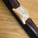 Cartier Tank Americaine XL 2927 Rose Gold Silver Dial Automatic Like New 2011Full Set