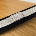Piaget Emperador 18k White Gold Diamond and sapphire dial