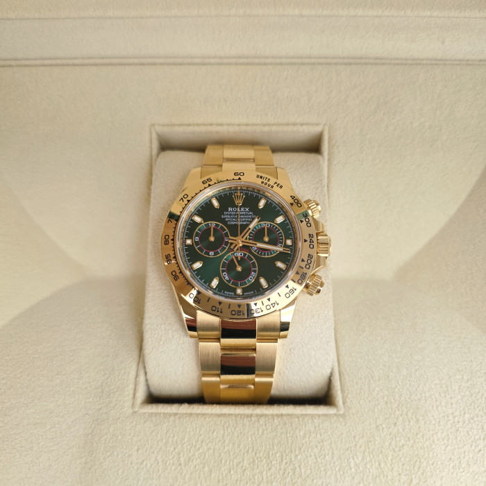 Rolex Daytona Green Dial 116508 Brand New 12/2022 Full Set