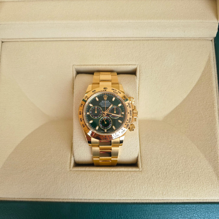 Rolex Daytona Green Dial 116508 Brand New 12/2022 Full Set