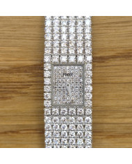 Piaget Tanagra Yellow Gold Diamond and a ruby dial 95047M406D Like New