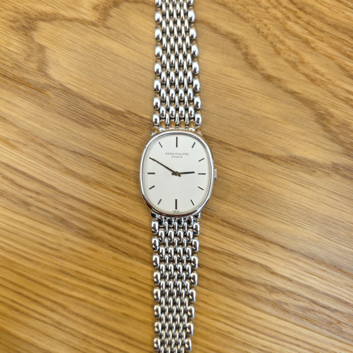 Patek philippe Golden Ellipse White gold 3848/22 Like New