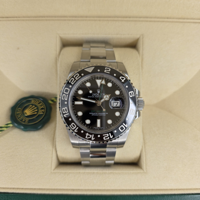 Rolex GMT Master II 116710LN Brand New 2018 Full Set Full Stickers