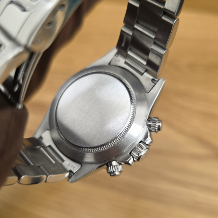 Rolex Daytona Zenith Patrizzi Black Dial 16520 Perfect Condition 1995