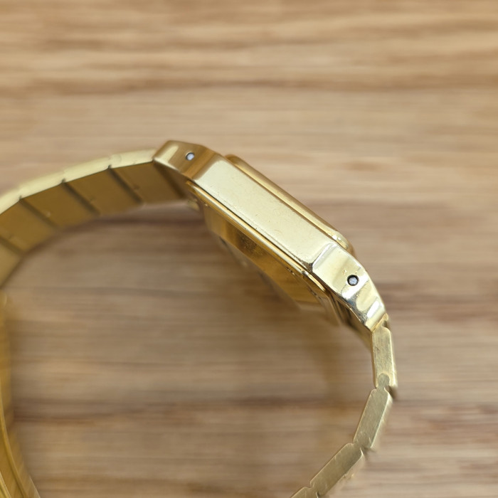 Cartier Santos Galbeè Yellow Gold Small Size 8170 Like New