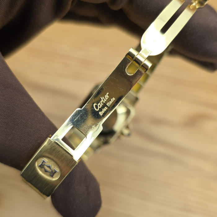 Cartier Santos Galbeè Yellow Gold Small Size 8170 Like New