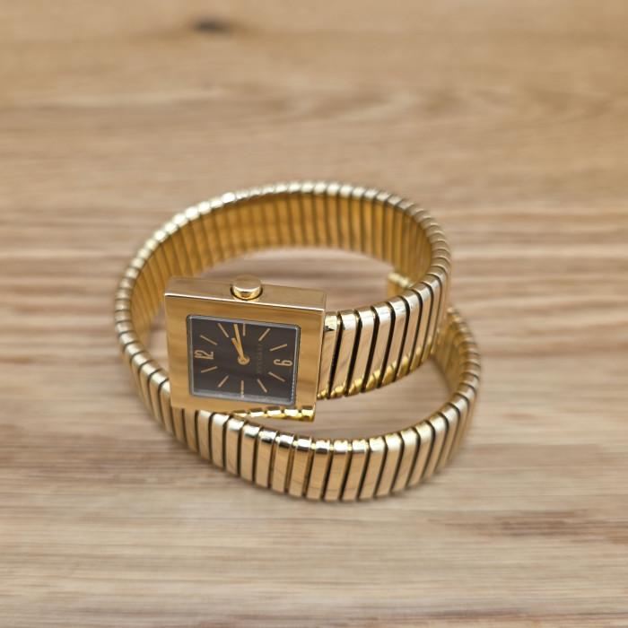 Bulgari Tubogas18k Yellow Gold SQ221T Like New