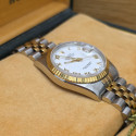 Rolex Datejust 36 Jubilee White Roman Dial 16233 Like New Full Set