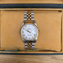 Rolex Datejust 36 Jubilee White Roman Dial 16233 Like New Full Set