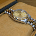 Rolex Datejust 36 Jubilee Diamond Champagne Dial 16233 Like New Full Set
