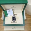 Rolex Datejust 36 Diamond Black Dial SuperJubilee 116234 Like New 2019 Full Set